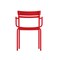 Flash Furniture Red All-Weather Steel Dining Chair XU-CH-10318-ARM-RED-GG - alternate 8